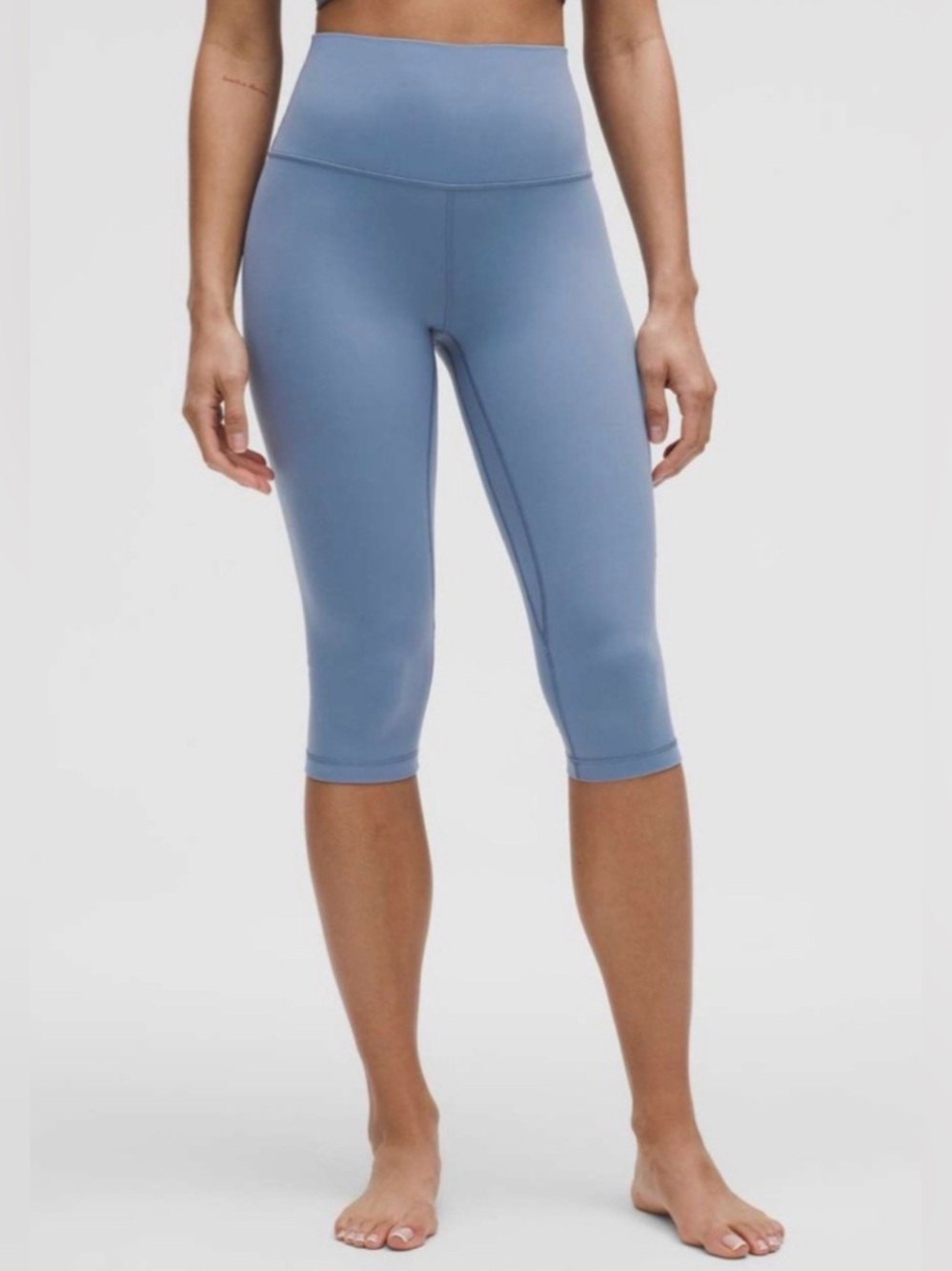 lululemon Align™ High-Rise Crop 17 Washed Denim